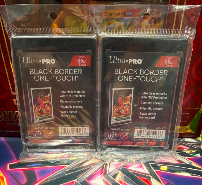 Ultra Pro Black Border One-Touch Card Protector