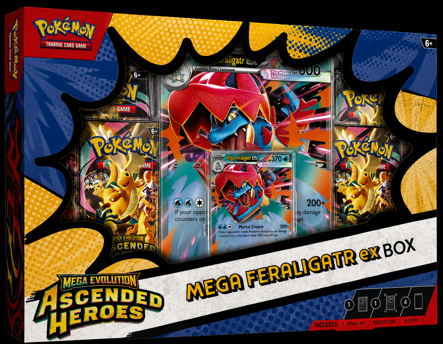 Ascended Heroes Mega Feraligatr ex Box