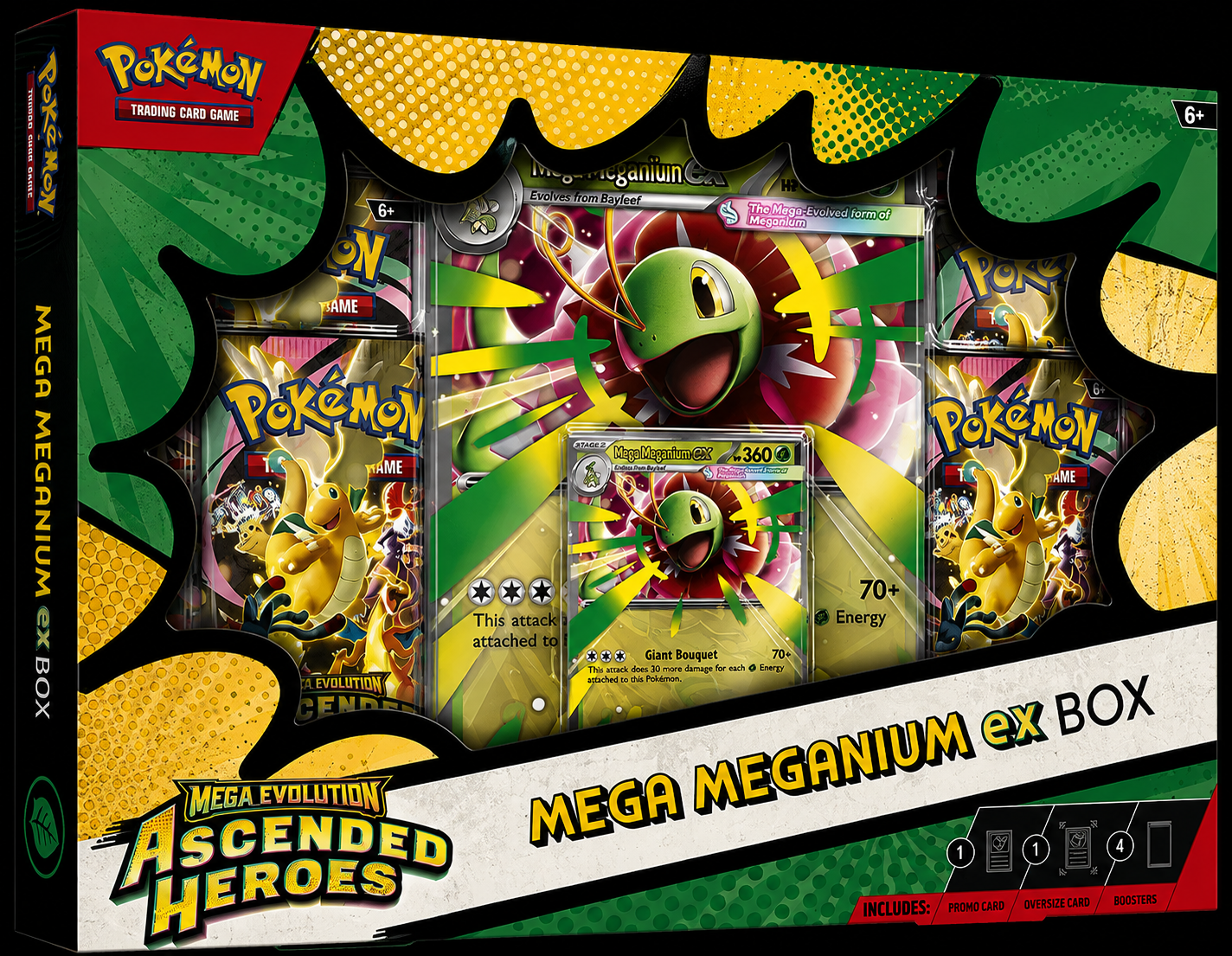 Ascended Heroes Mega Meganium ex Box